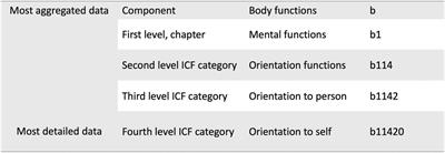 Mapping information regarding the work-related disability of depression and long-term musculoskeletal pain to the International Classification of Functioning, Disability and Health and ICF Core Sets